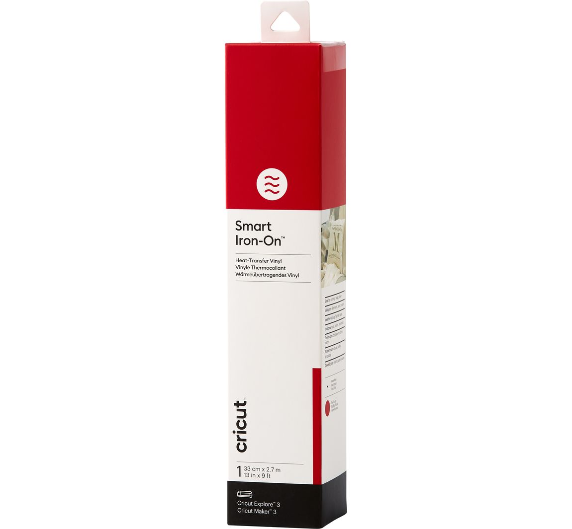 Cricut Aufbügelfolie Smart Iron-on, 33 x 270 cm - Red
