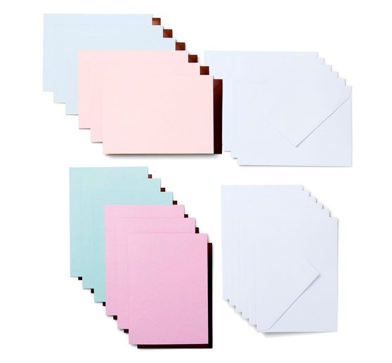 Cricut Joy Doppelkarten mit Einleger & Umschlägen "Insert Cards", 11,43 x 15,87 