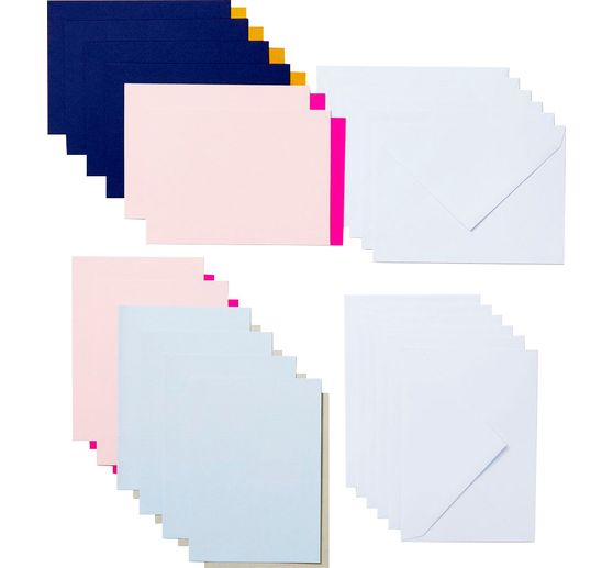 Cricut Joy Doppelkarten mit Einleger & Umschlägen "Insert Cards", 11,43 x 15,87 