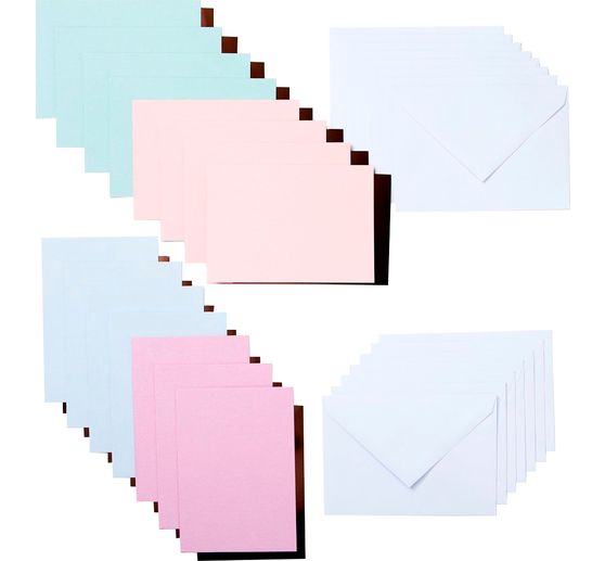Cricut Joy Doppelkarten mit Einleger & Umschlägen "Insert Cards", 8,89 x 12,45 c