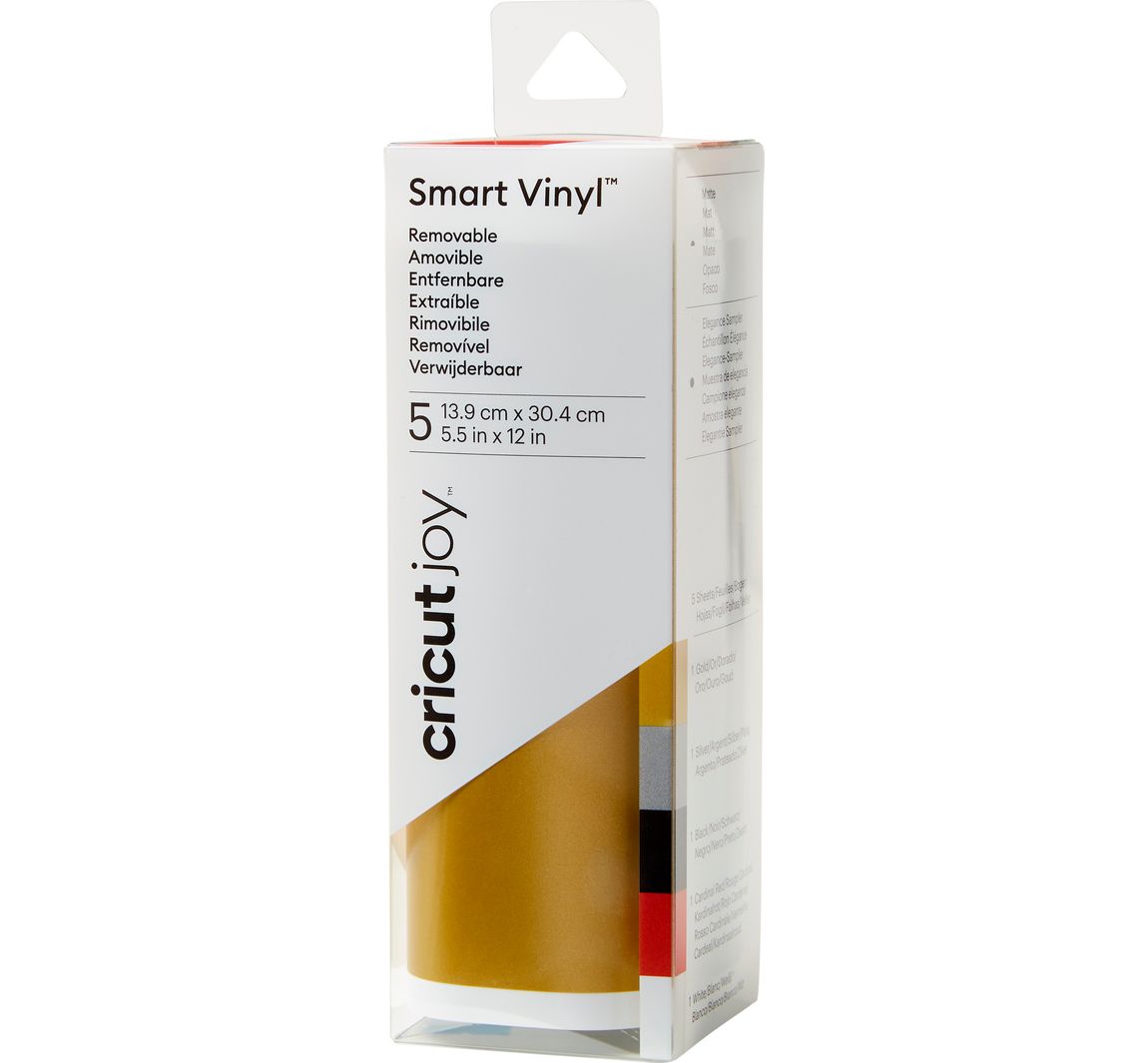 Cricut Joy Selbstklebende Vinylfolie "Smart Vinyl - Elegance" - Removable