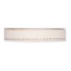 Decorative ribbon with lurex edges Cream/Gold