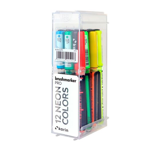 Karin Brushmarker PRO Set, 12 Farben