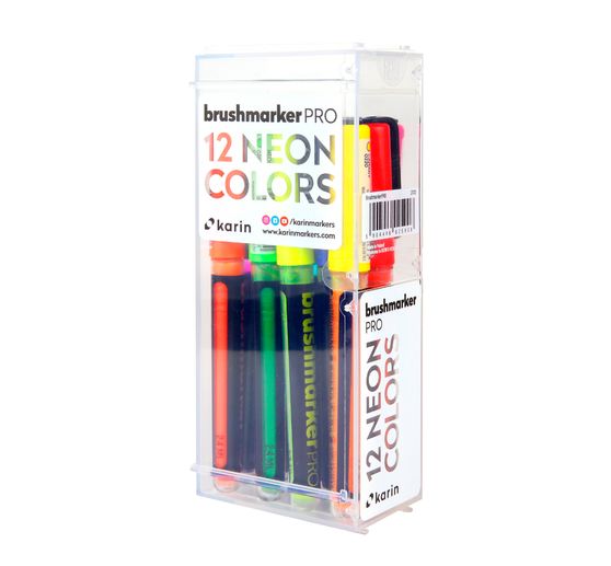 Karin Brushmarker PRO Set, 12 Farben