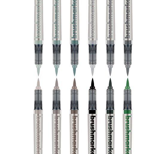 Karin Brushmarker PRO Set, 12 Farben