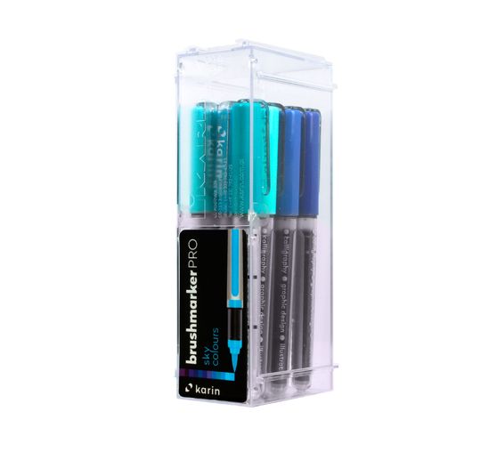 Karin Brushmarker PRO Set, 12 Farben