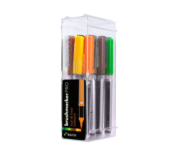 Karin Brushmarker PRO Set, 12 Farben