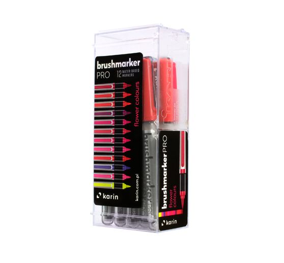 Karin Brushmarker PRO Set, 12 Farben