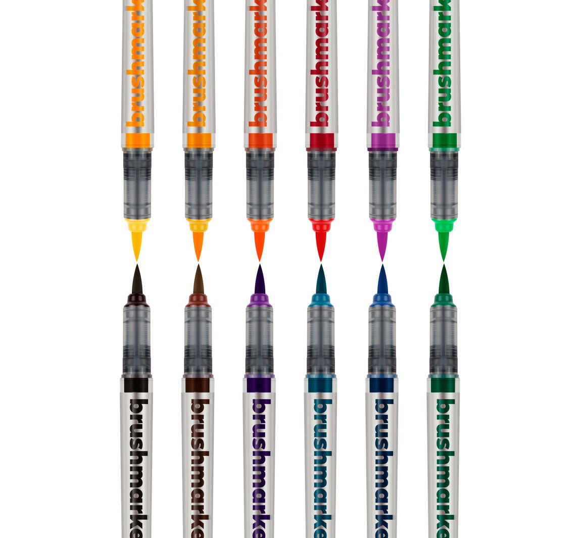 Karin Brushmarker PRO Set, 12 Farben - Basic Colors