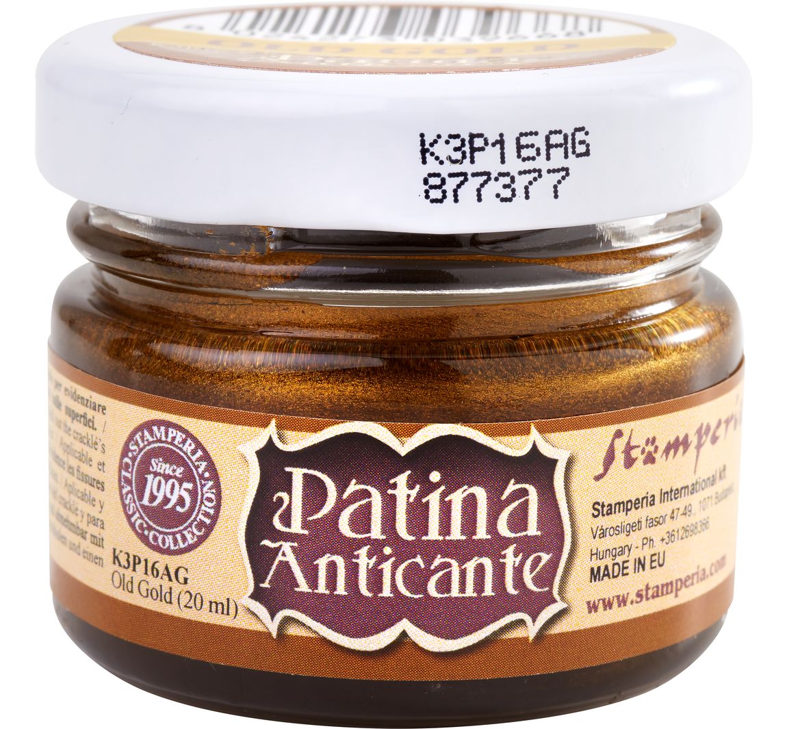 Stamperia "Patina Anticante" - Old Gold