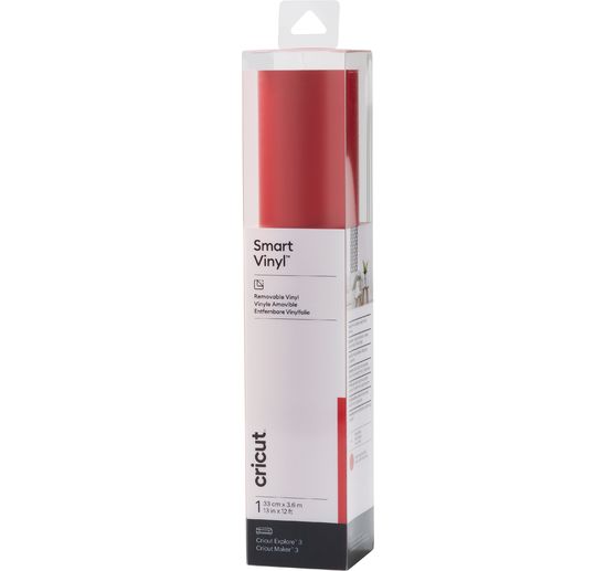 Cricut Selbstklebende Vinylfolie "Smart Vinyl - Removable", 33 x 360 cm