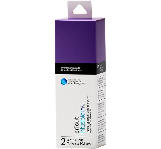 Cricut Uni Transferbogen "Infusible Ink", 11,4 x 30,5 cm