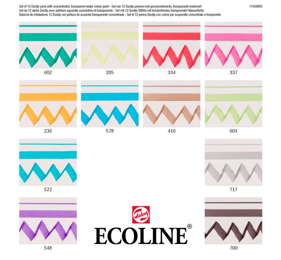 Talens Ecoline Duotip "Basis-Set"