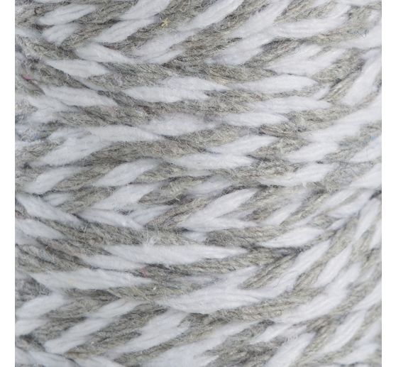 Baumwollkordel, 2 mm, Rolle à 25 m