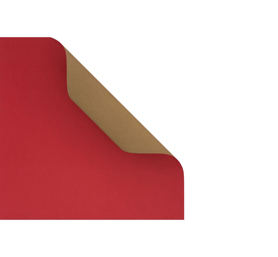 Faltblätter "Duo" - Rot/Gold