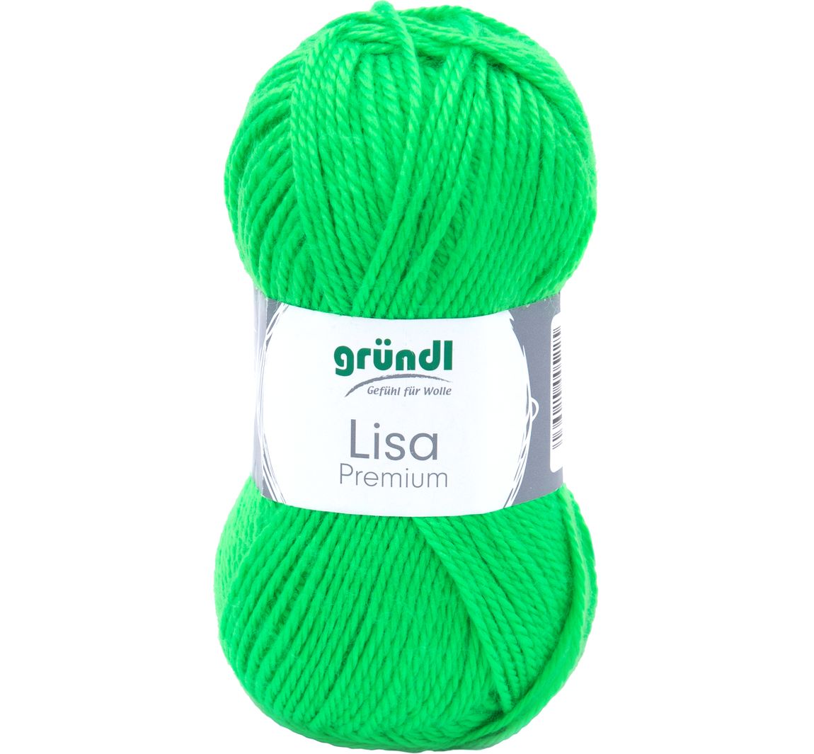 Wolle "Lisa" - Neon-Grün