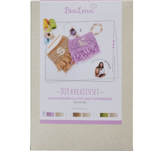 BeaLena DIY Kreativset "Clutch aus Papierband"