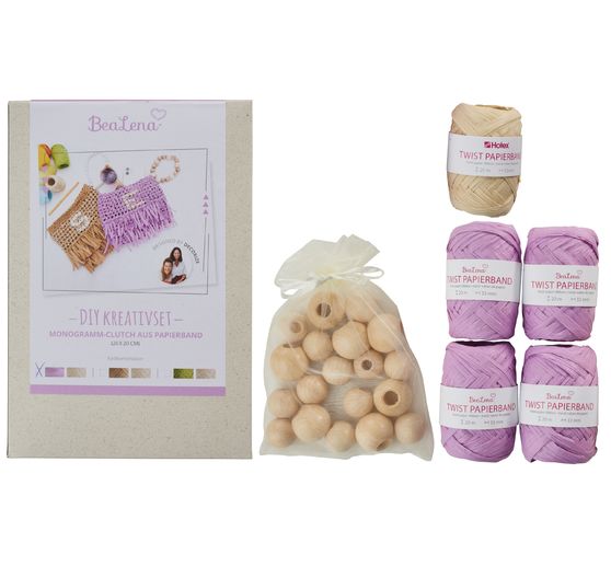 BeaLena DIY Kreativset "Clutch aus Papierband"