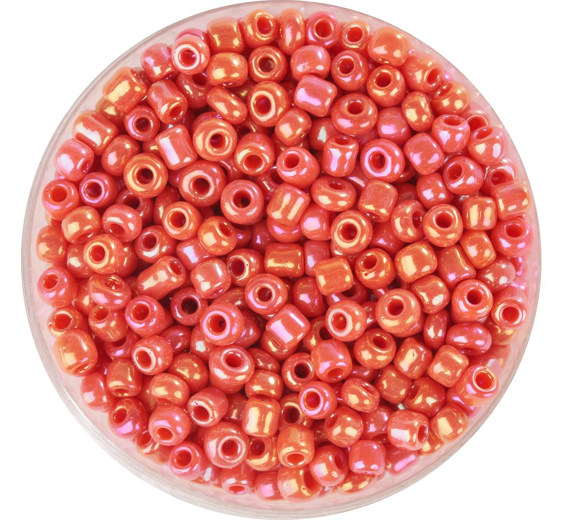 Rocailles "Perlmutt" - Fuchsia