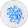 Glasschliffglitzerperlen, 4 mm