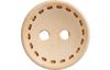 VBS Wooden buttons "Sewing stroke", 100 pieces