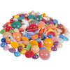 Glass mosaic stones "Diamond", colorful mix, approx. 180 g Round