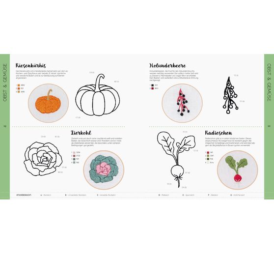Buch "200 gestickte Blumen"