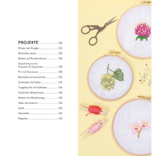 Buch "200 gestickte Blumen"