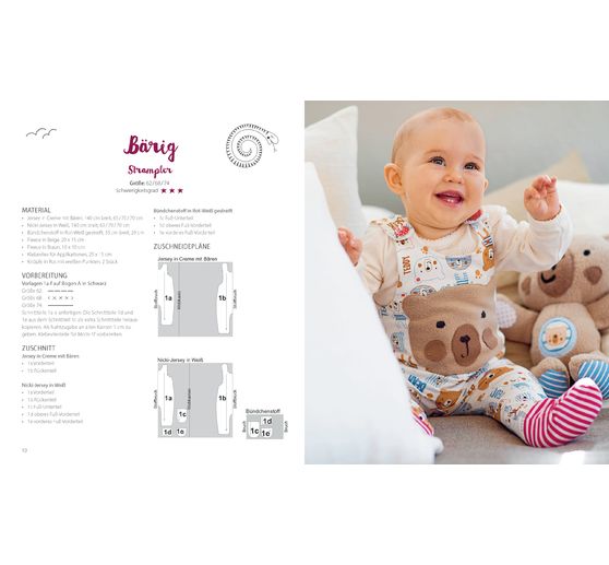 Buch "klitzeklein & kuschelweich - Einfach niedliche Nähideen für Babys"