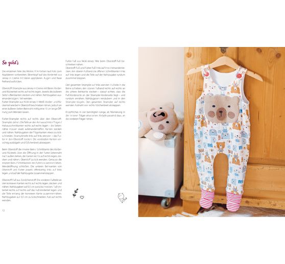 Buch "klitzeklein & kuschelweich - Einfach niedliche Nähideen für Babys"