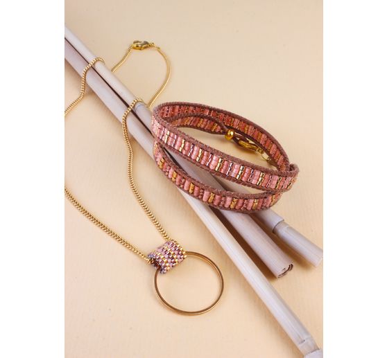 TOPP Buch Minimalismus-Perlenschmuck 32 Seiten 16,9x22cm Ohrringe Ketten Schmuck