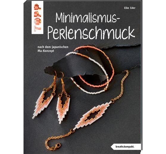 TOPP Buch Minimalismus-Perlenschmuck 32 Seiten 16,9x22cm Ohrringe Ketten Schmuck