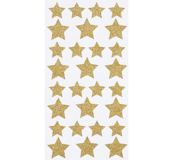 Glitter sticker "Stars"