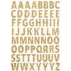 Glitter sticker "Letters" Gold