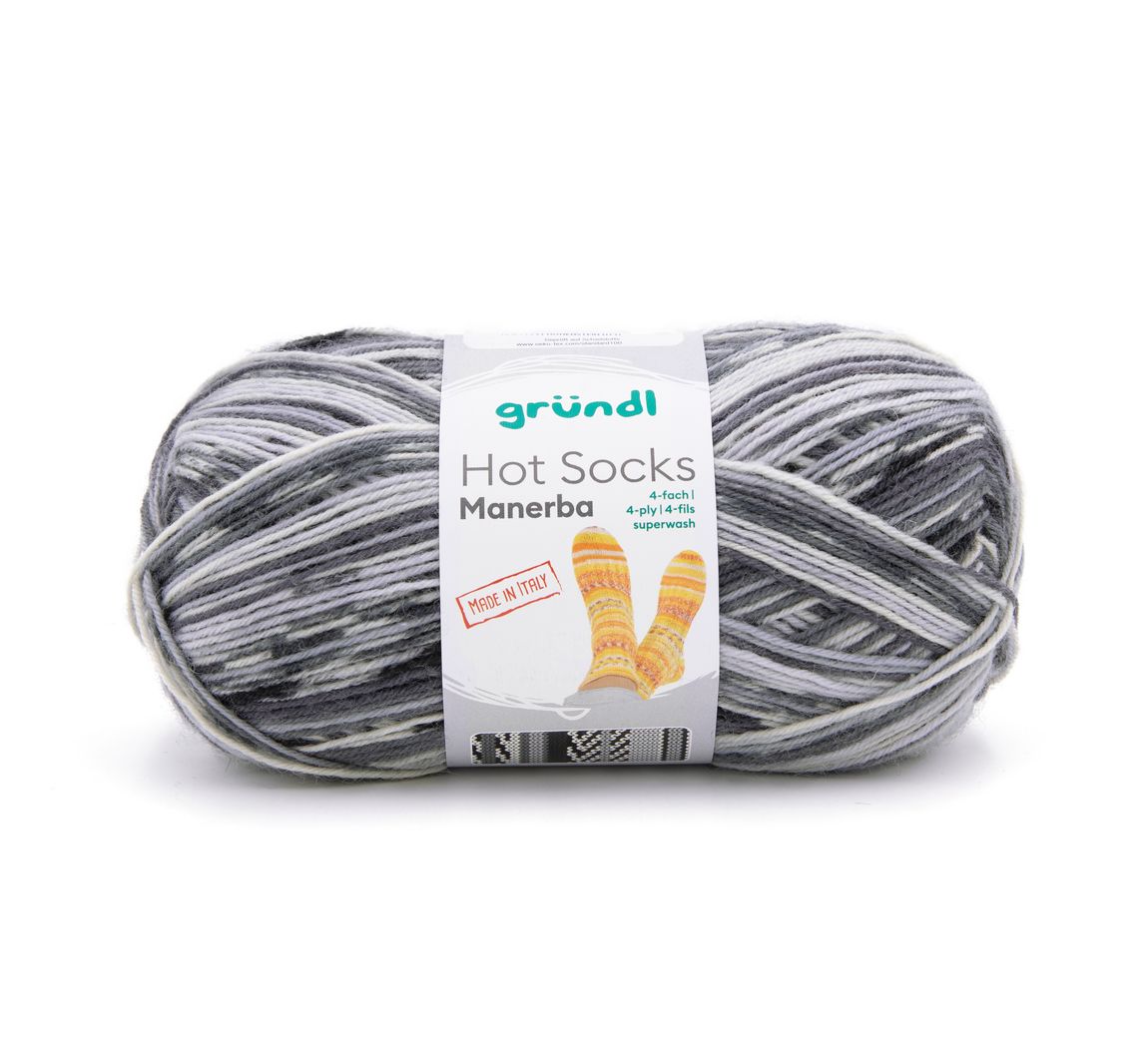 Gründl Hot Socks Manerba - Mausgrau/Anthrazit/Natur
