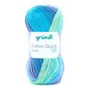 Gründl Cotton Quick Batik Light blue/Purple/Apple green