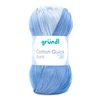 Gründl Cotton Quick Batik Hellblau/Mittelblau/Dunkelblau