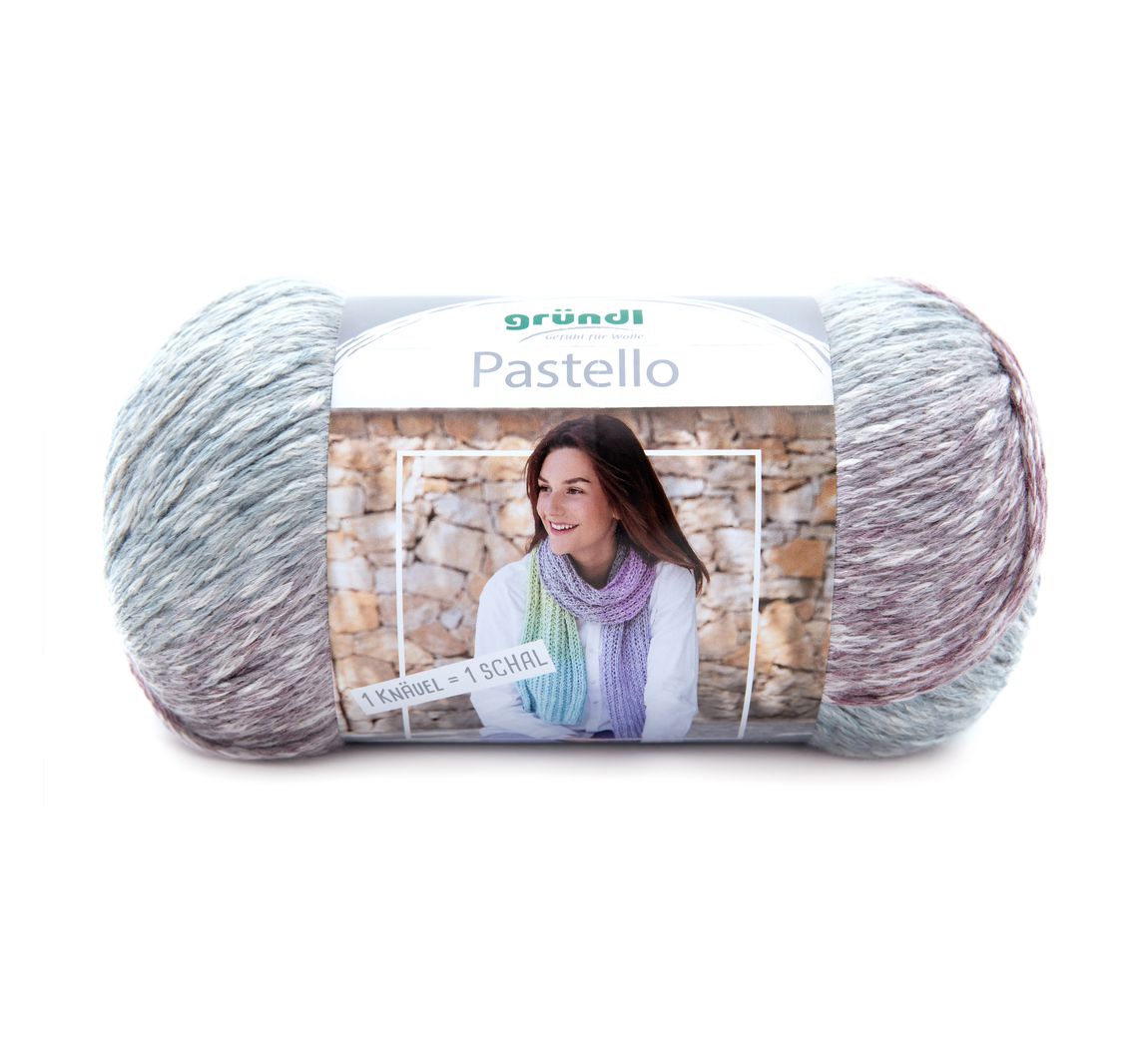 Gründl Pastello - Malve/Opal pastel color mottled