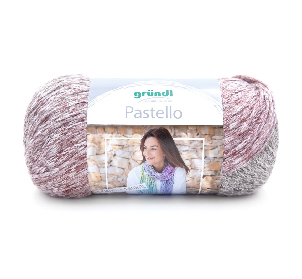 Gründl Pastello - Mauve/Marble pastel color mottled