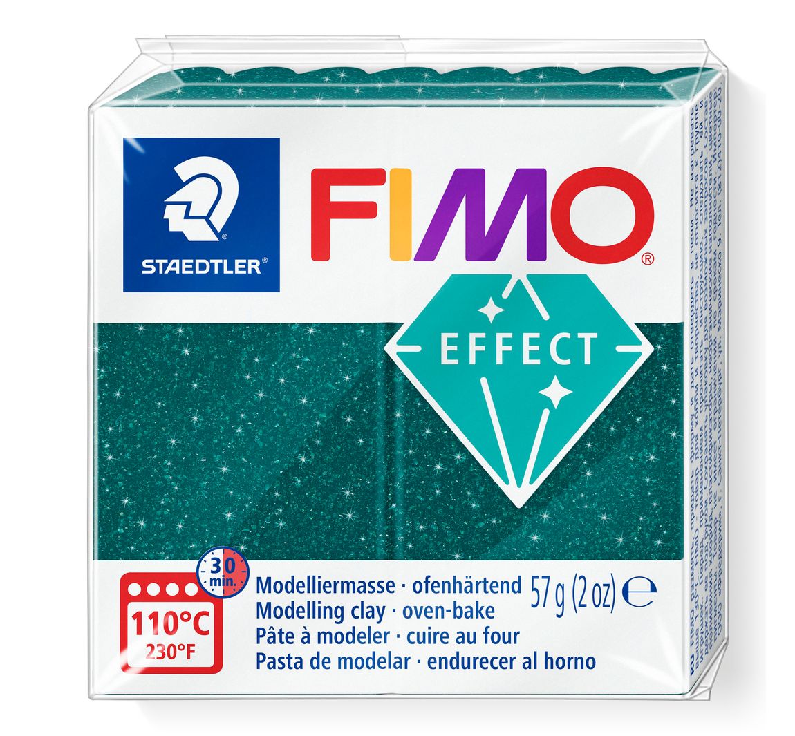FIMO effect "Galaxy" - Grün