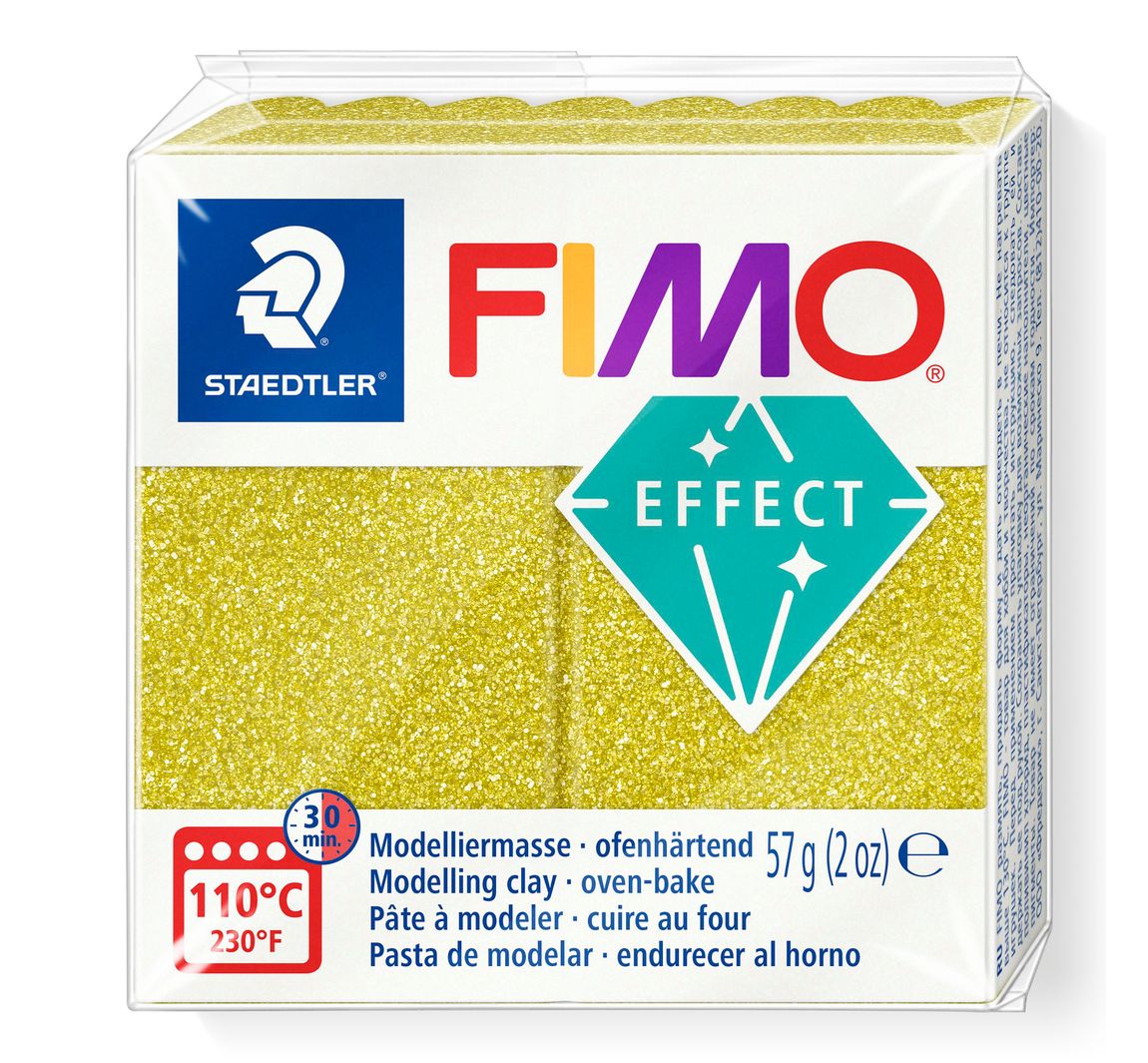 FIMO effect "Glitter" - Gold