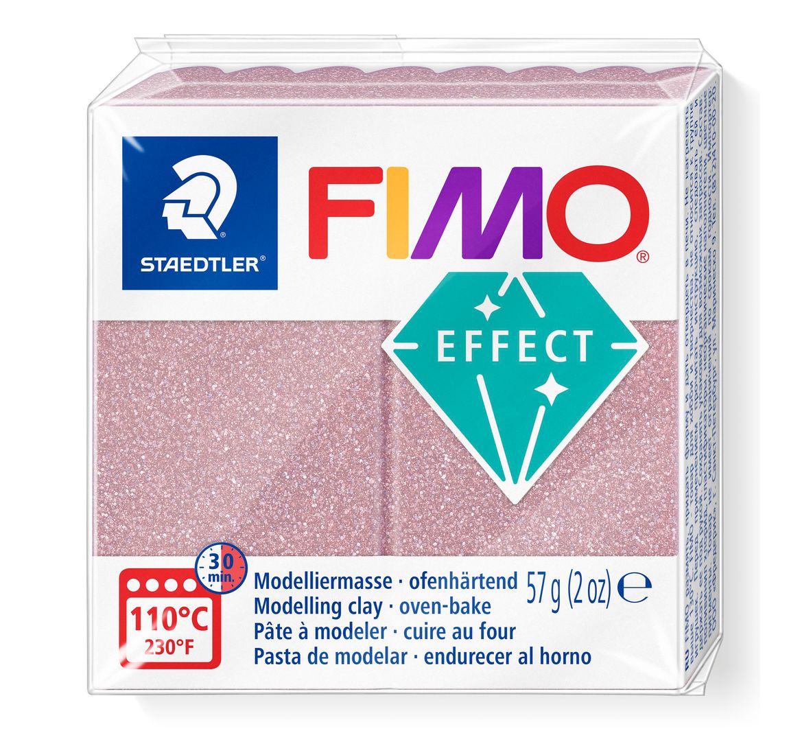 FIMO effect "Glitter" - Roségold