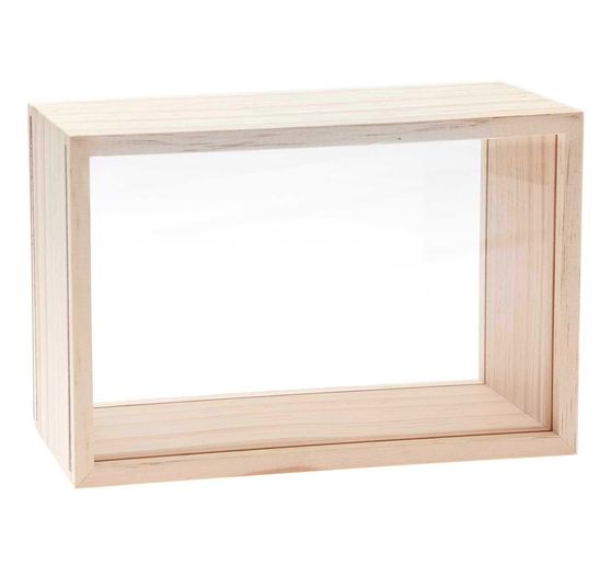 Rico Design Objektkasten mit 2 Acrylscheiben