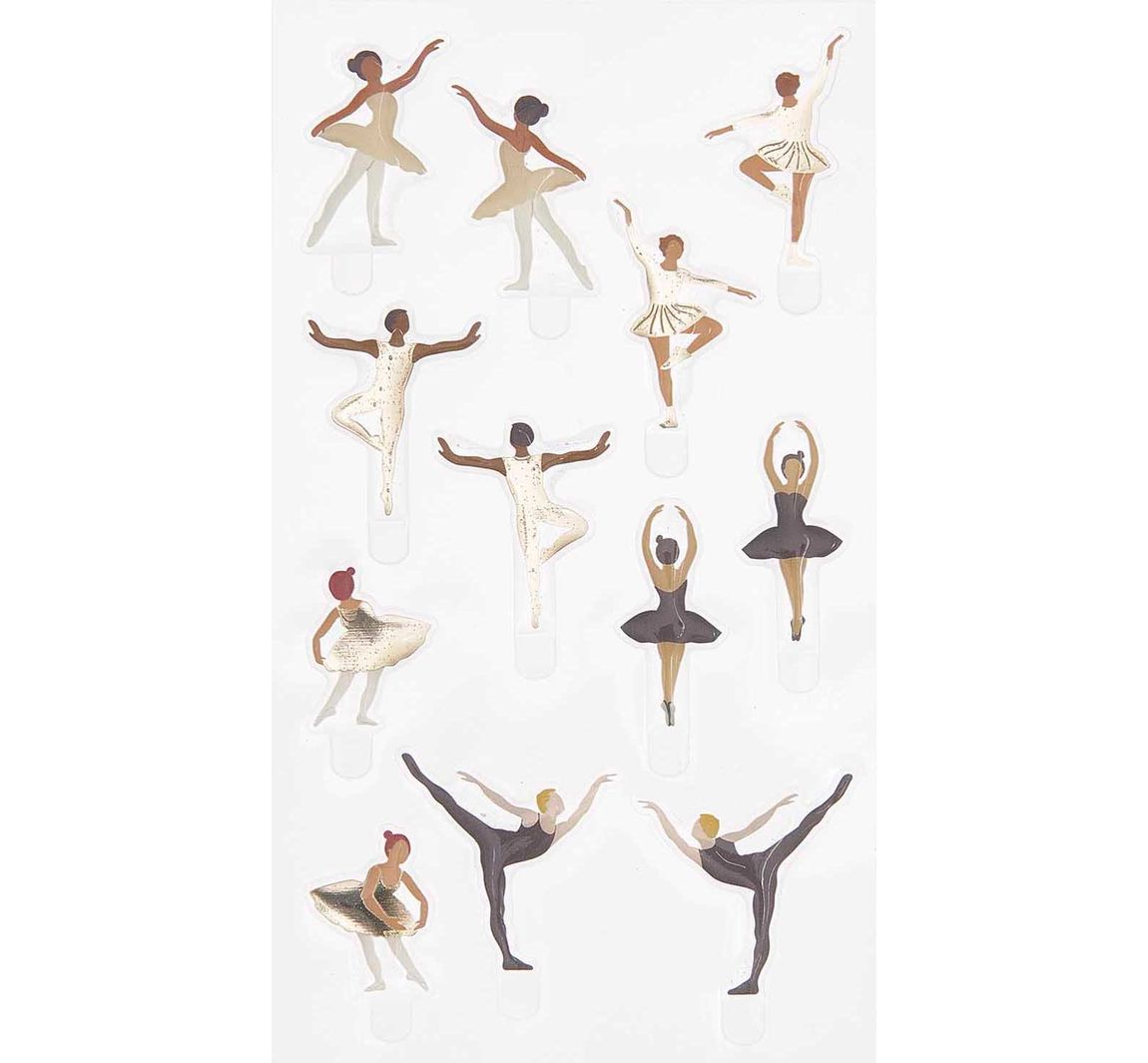Rico Design Gel Sticker "FIGURICO" - Ballett