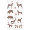Rico Design Gel Sticker "FIGURICO" Waldtiere