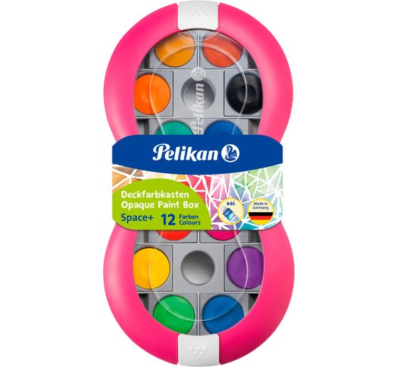 Pelikan Deckfarbkasten "Space", 12 Farben