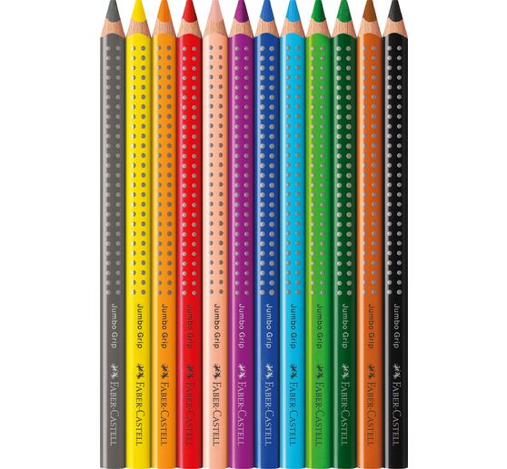 FABER-CASTELL Buntstifte "Jumbo Grip"