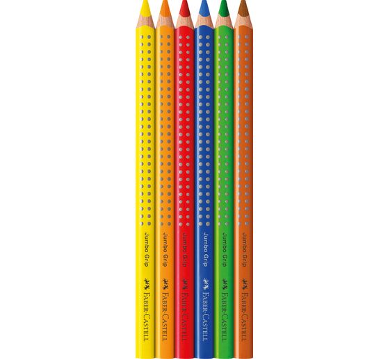 FABER-CASTELL Buntstifte "Jumbo Grip"