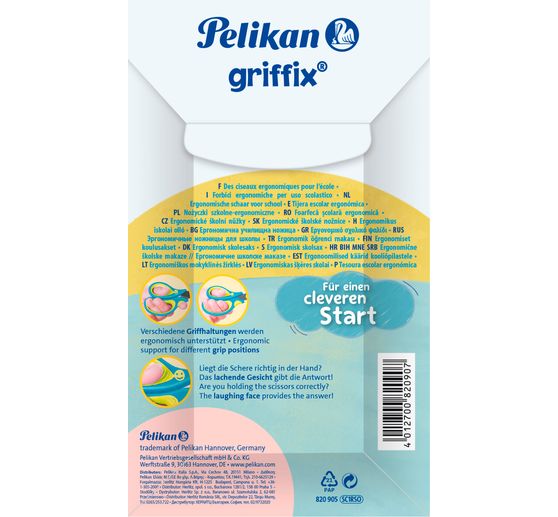 Pelikan Schulschere "Griffix", Spitz