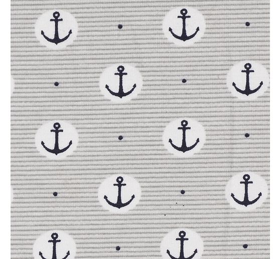 Jersey-Stoff "Anker"